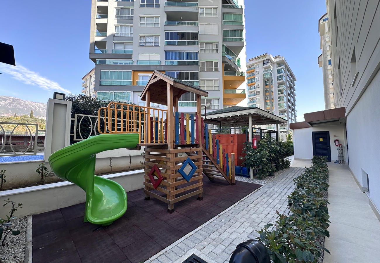 Apartment for rent in Mahmutlar – two-room furnished, 550 m to beach No. 24