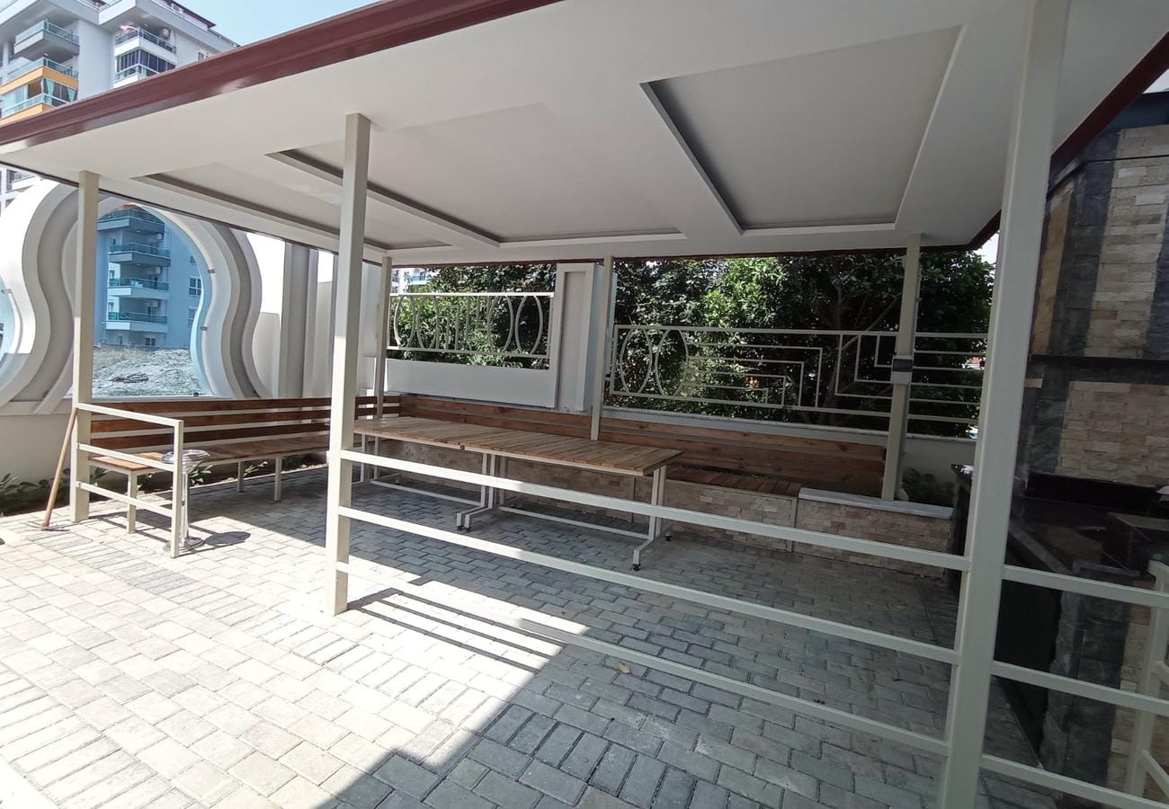 Apartment for rent in Mahmutlar – two-room furnished, 550 m to beach No. 24
