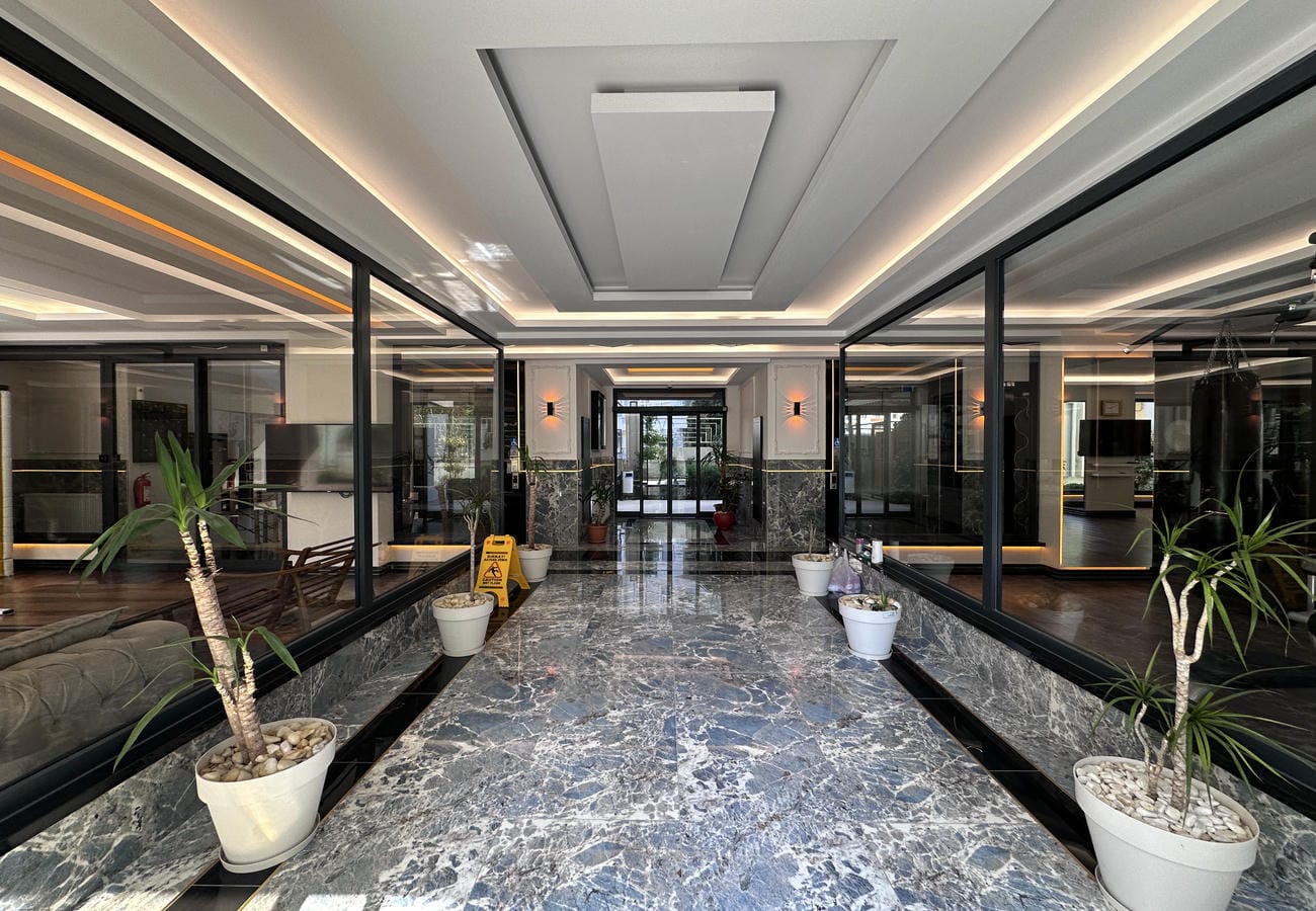 Apartment for rent in Mahmutlar – two-room furnished, 550 m to beach No. 24