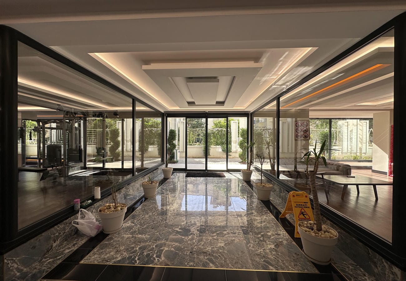 Apartment for rent in Mahmutlar – two-room furnished, 550 m to beach No. 24