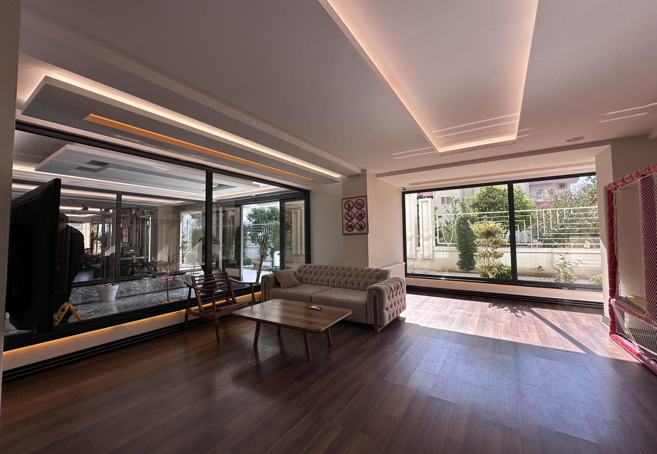 Apartment for rent in Mahmutlar – two-room furnished, 550 m to beach No. 24
