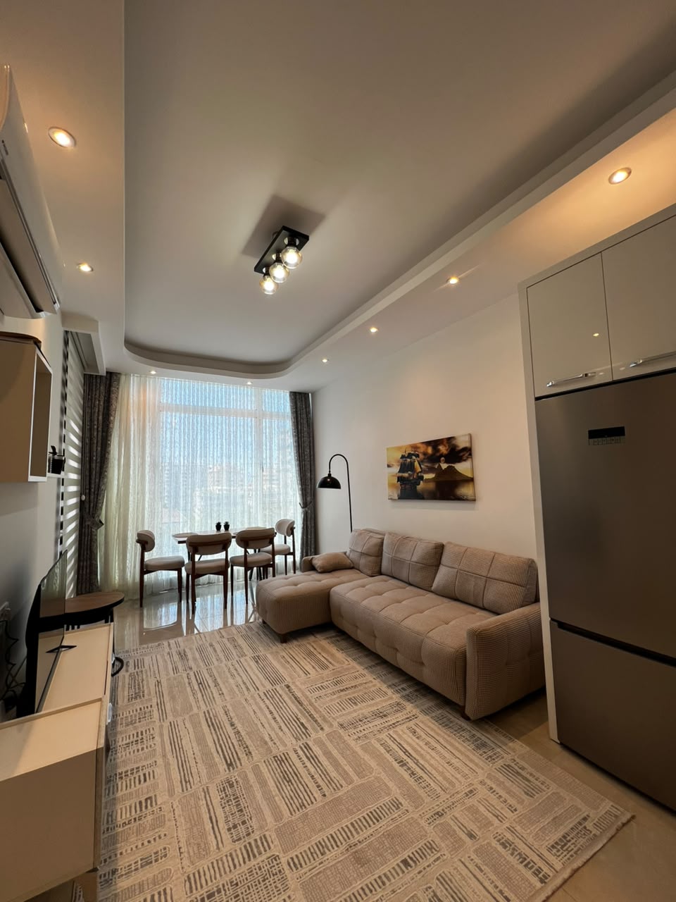 Apartment for rent in Mahmutlar – two-room furnished, 550 m to beach No. 24