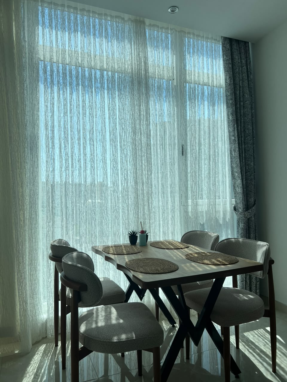 Apartment for rent in Mahmutlar – two-room furnished, 550 m to beach No. 24