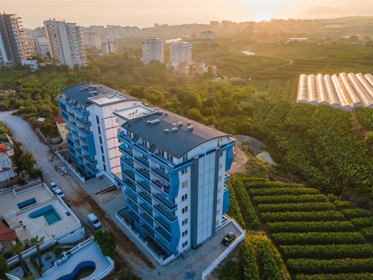 Квартира 1+1 в Алании, район Махмутлар - мебель и выгодная цена