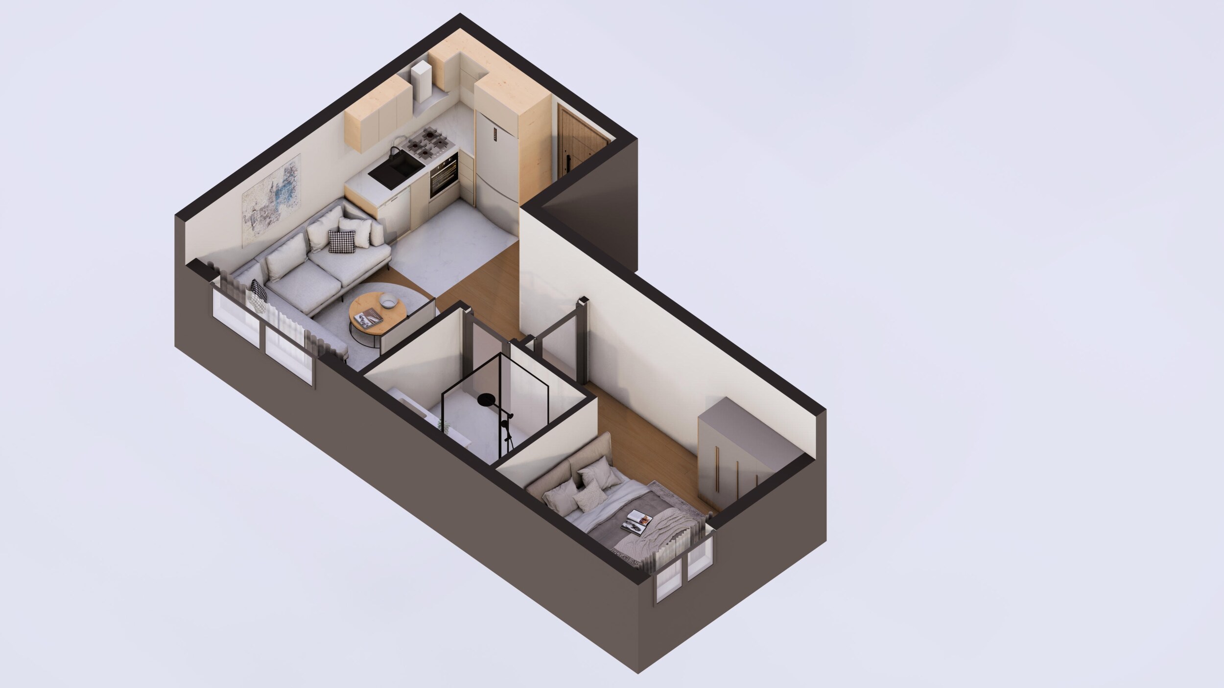 Apartments from the developer in Antalya - a residential project in the Muratpasa district, Yıldız