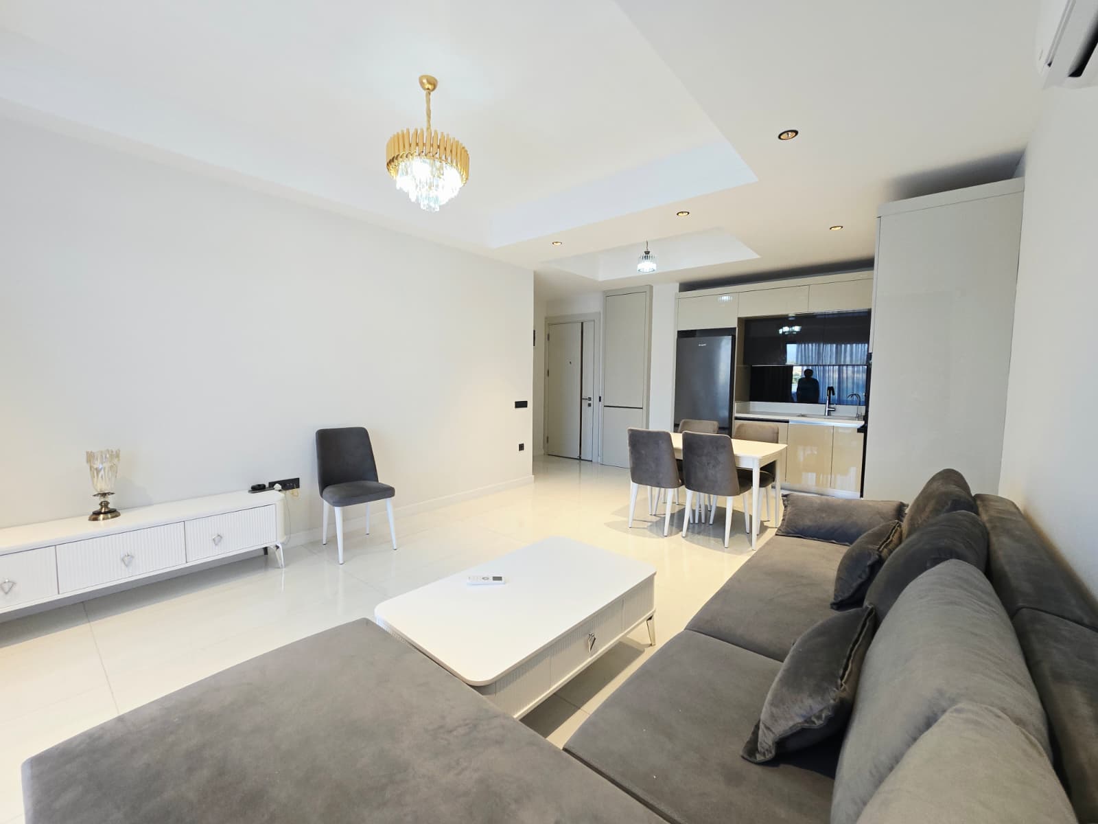 Квартира 1+1 в Алании, район Тюрклер – напрямую от собственника ,72 м² с мебелью