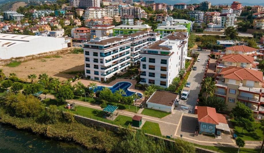 Квартира 1+1 в Алании по выгодной цене - мебель, 300 м до моря, район Кестель