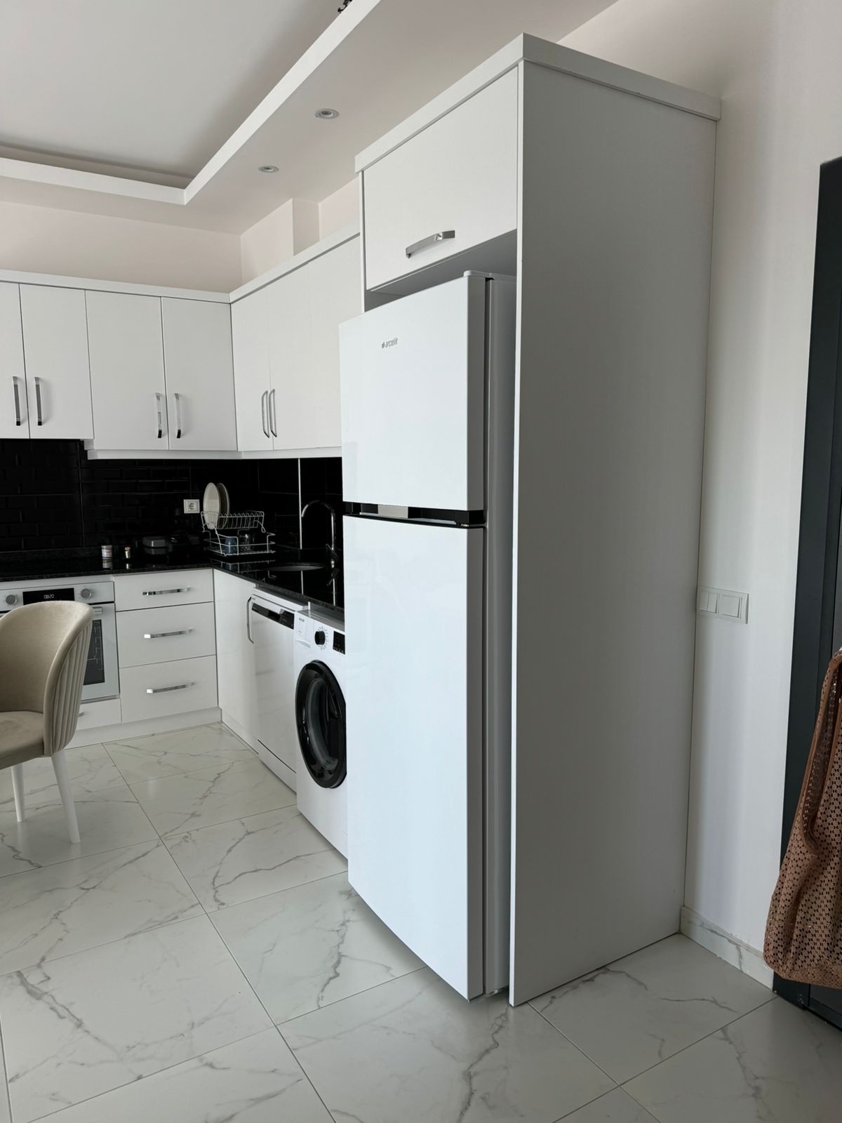 Квартира 1+1 с мебелью в Авсалларе - продажа от собственника