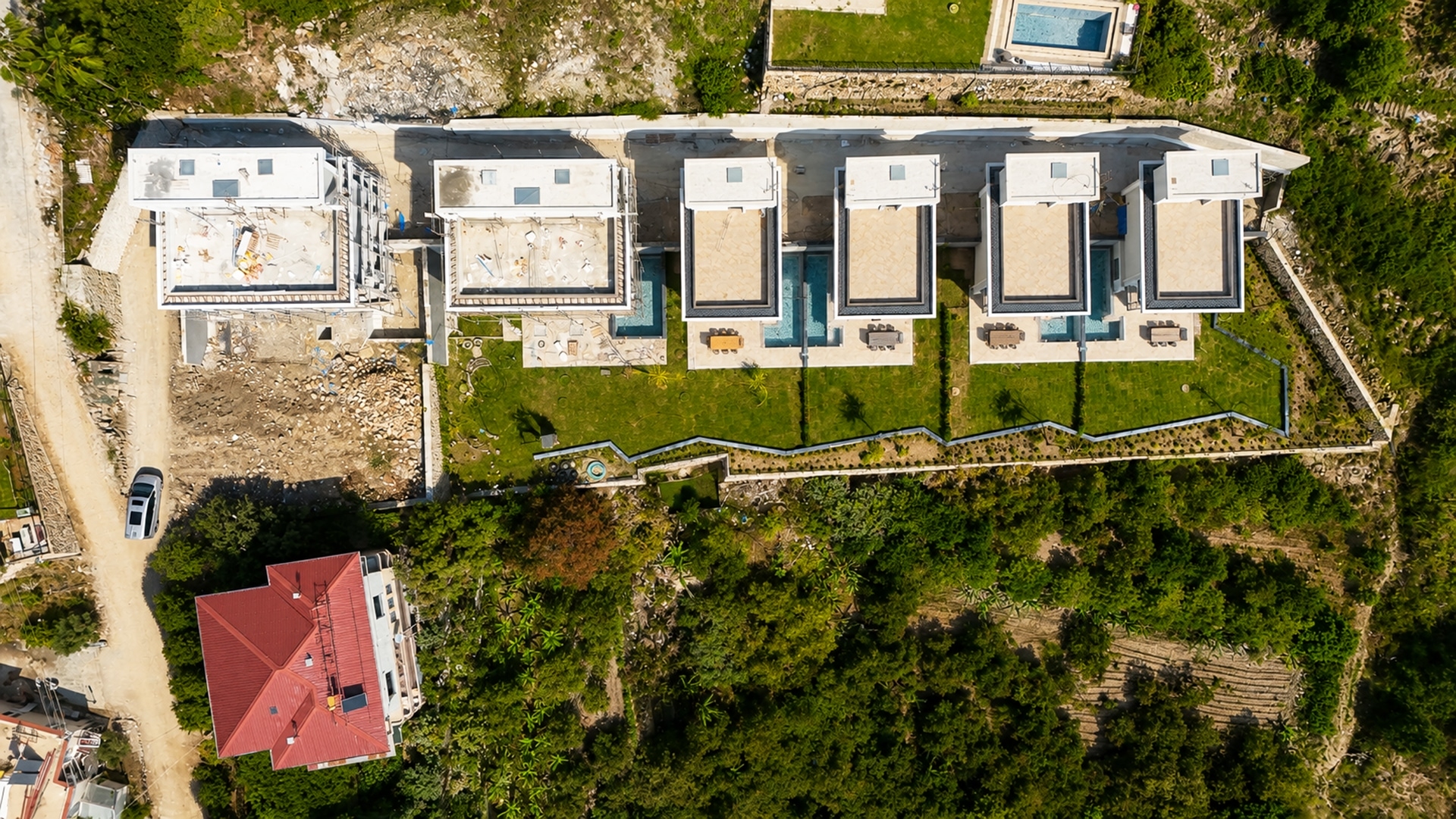 Виллы под гражданство в Алании от застройщика – премиальный коттеджный комплекс в районе Кестель