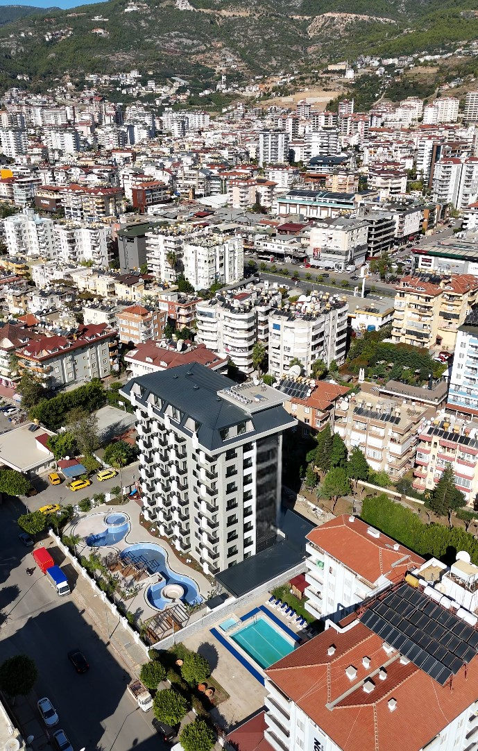 Квартира 2+1 в центре Алании - подходит для краткосрочной аренды