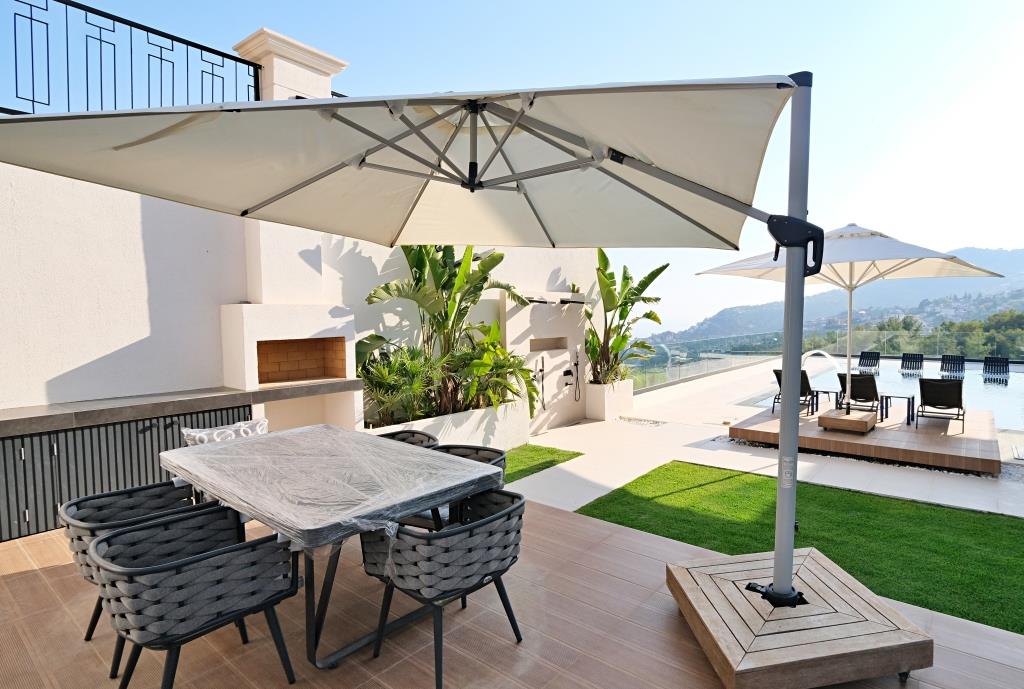 Alanya, Bektaş bölgesinde panoramik manzaralı lüks özel villa - vatandaşlık için