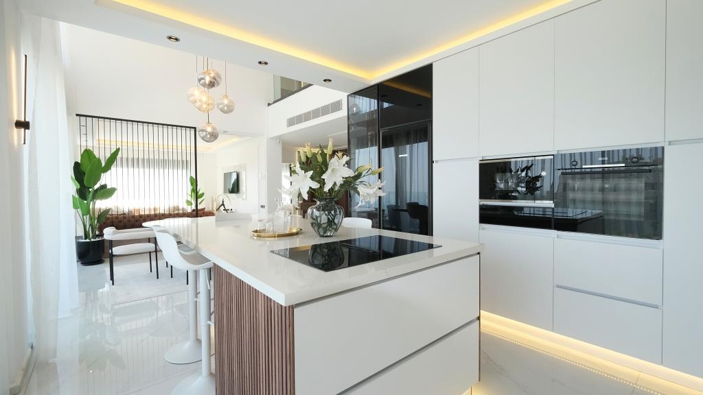 Alanya, Bektaş bölgesinde panoramik manzaralı lüks özel villa - vatandaşlık için
