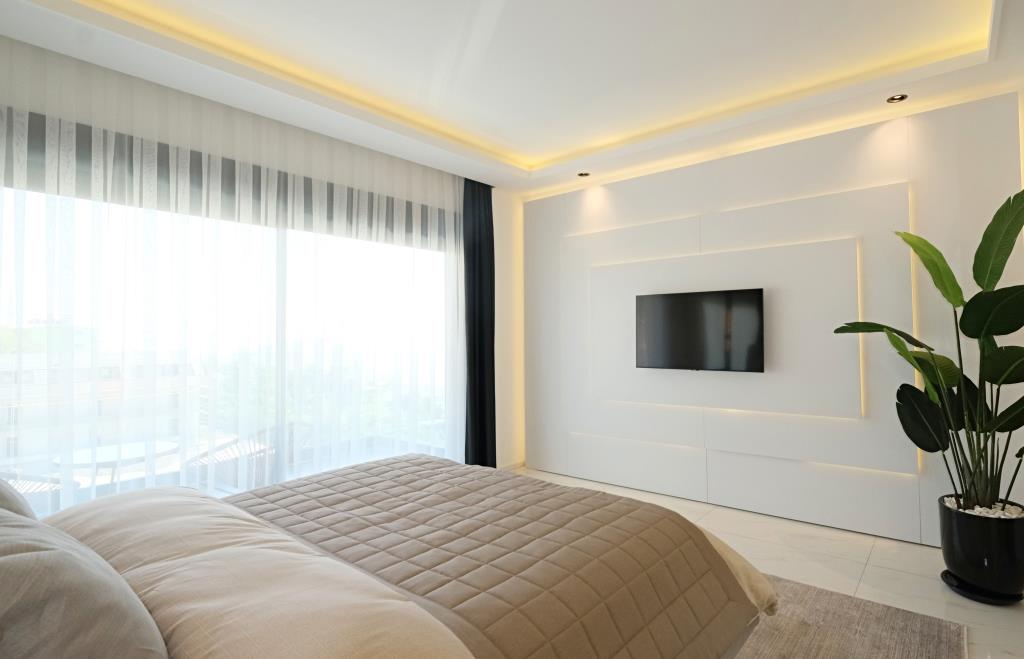 Alanya, Bektaş bölgesinde panoramik manzaralı lüks özel villa - vatandaşlık için