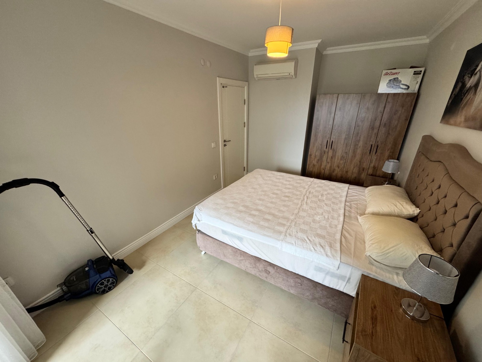 Квартира 1+1 в Джикджилли - 75 м², меблирована, остеклённый балкон