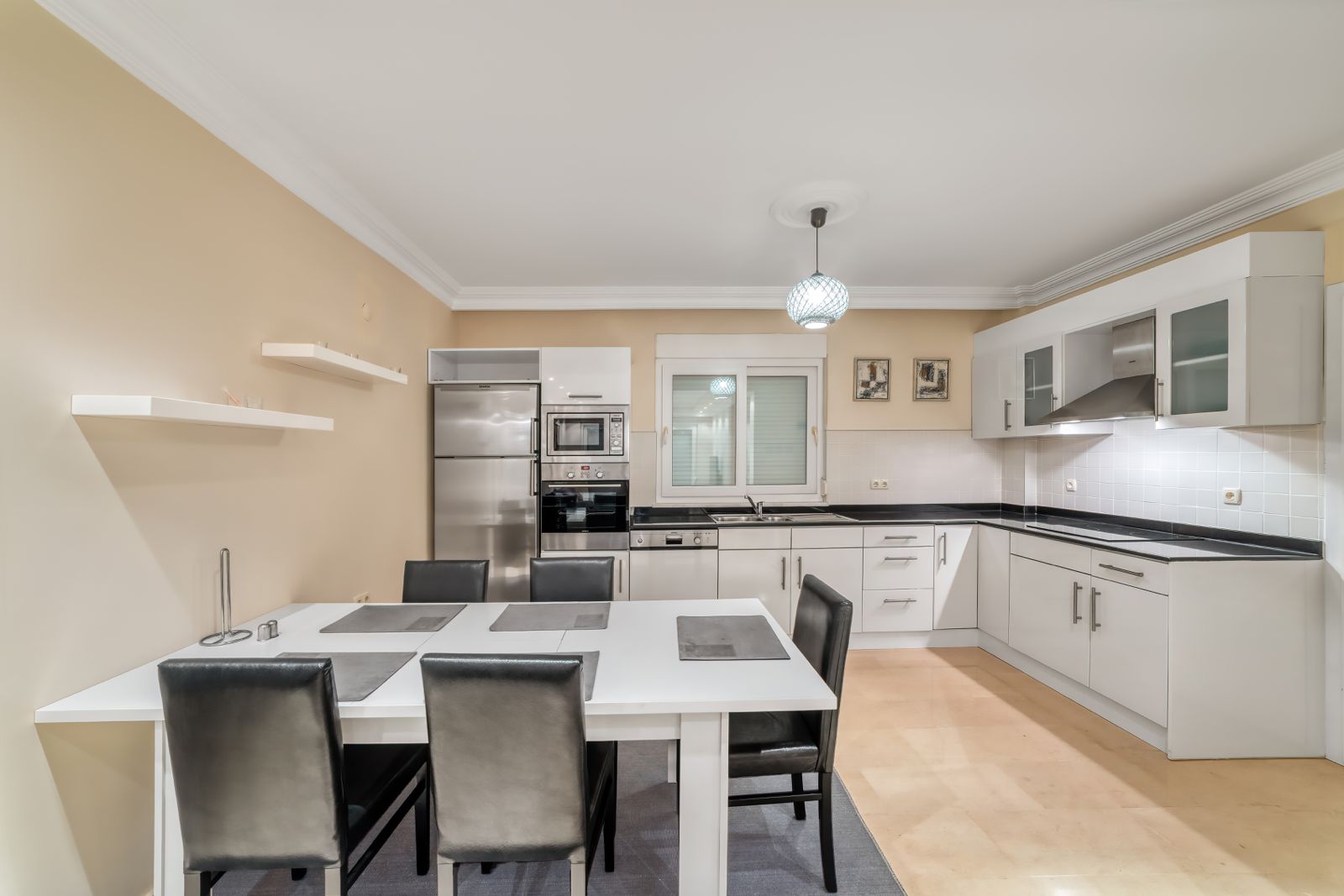 3+1 apartment in the Tepe area – furnished, sea view in an apart-villa