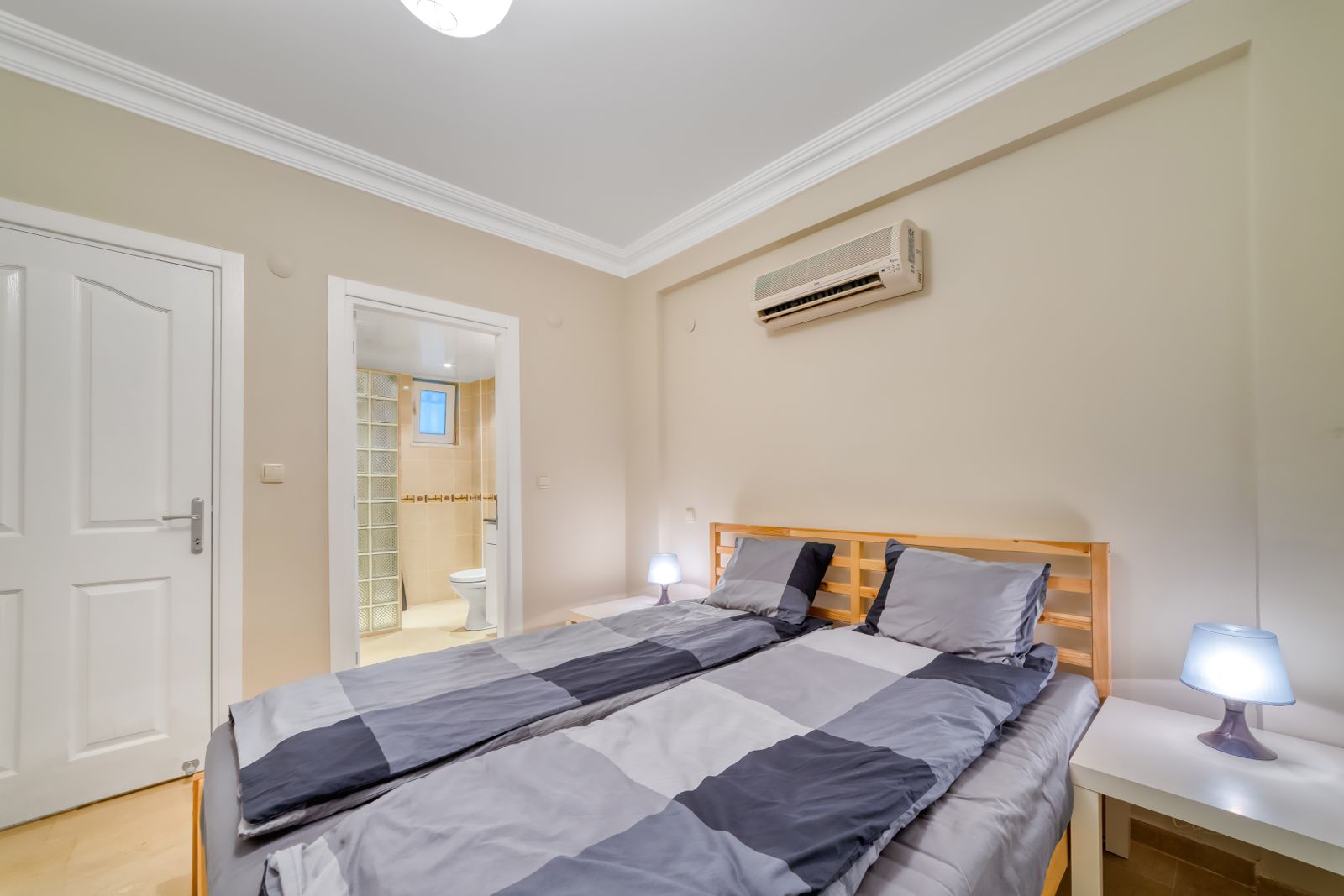 3+1 apartment in the Tepe area – furnished, sea view in an apart-villa
