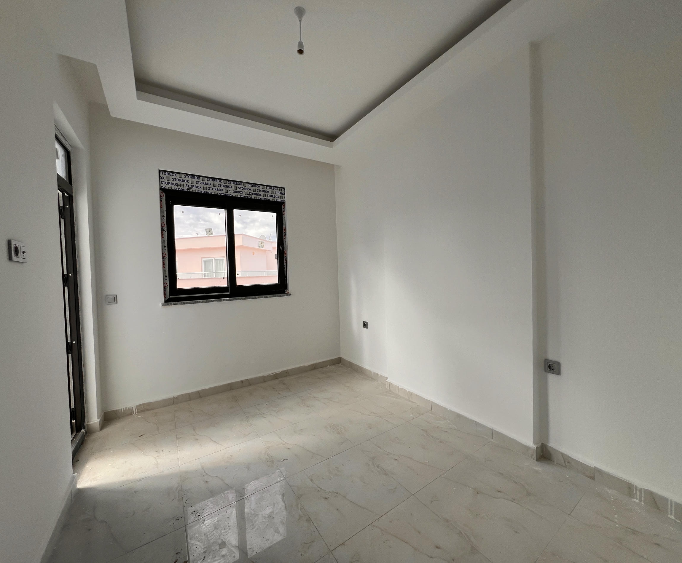 Квартира 1+1 57 м² с видом на море в Махмутларе - современный жилой комплекс