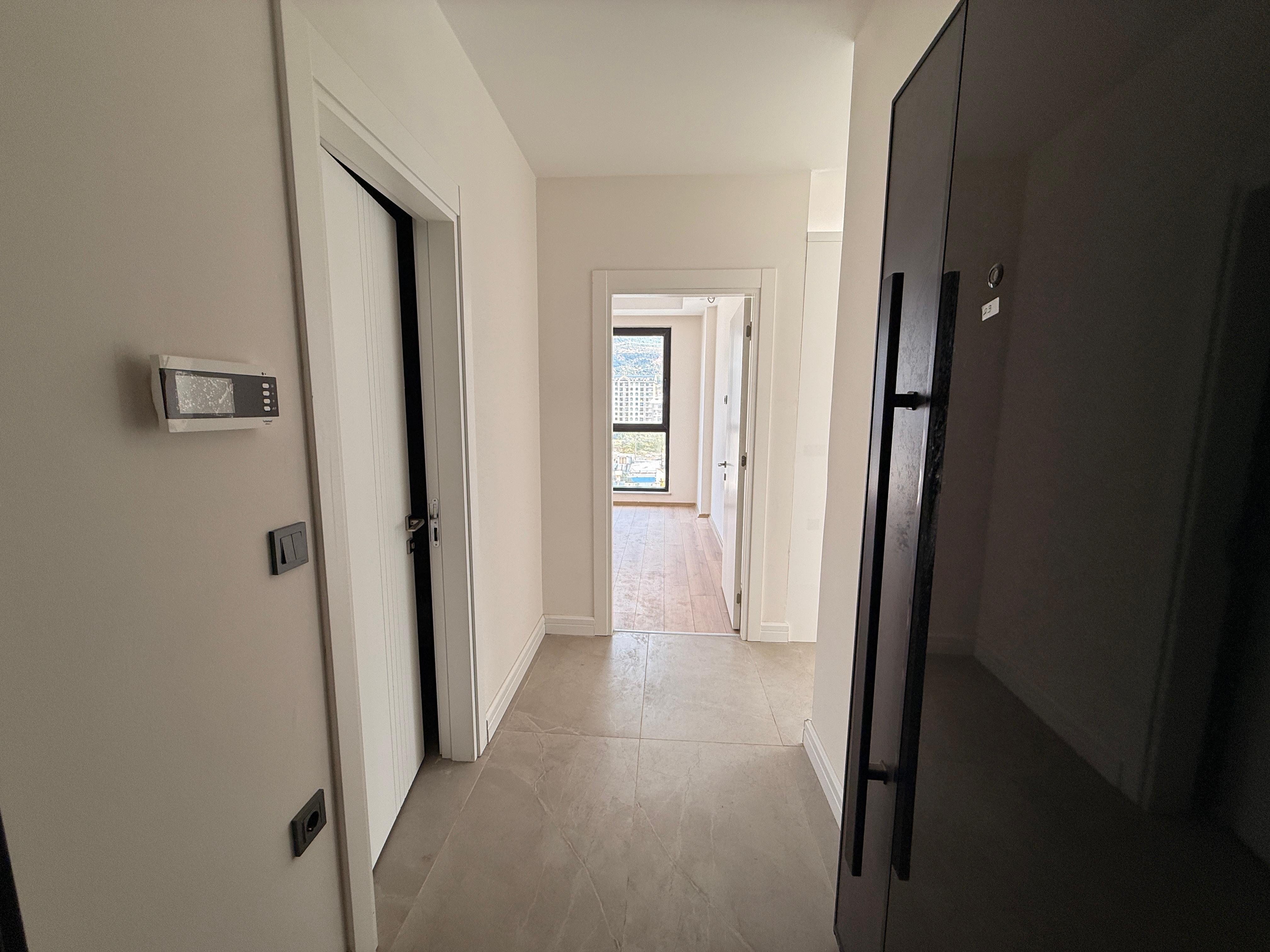 Квартира 1+1 55 м² в Махмутларе – привлекательная цена, новый жилой комплекс, 400 м до моря