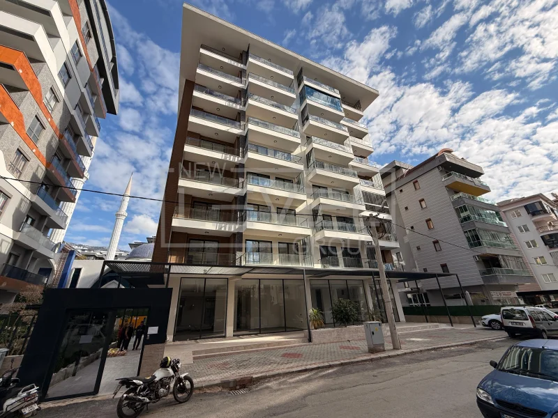 Квартира 1+1 55 м² в Махмутларе – привлекательная цена, новый жилой комплекс, 400 м до моря
