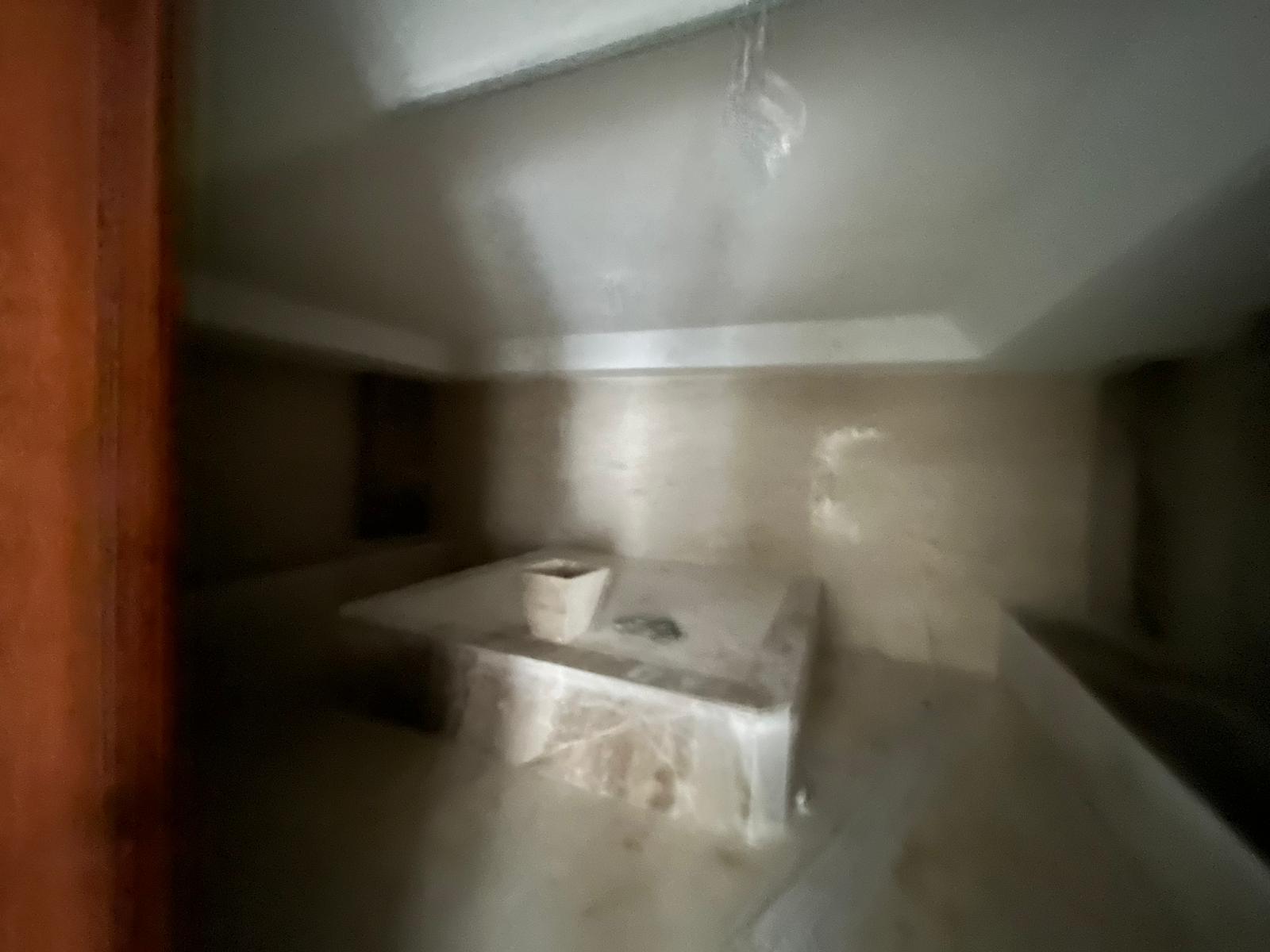 Hammam with a marble platform and curved basin in a complex with residences in Alanya