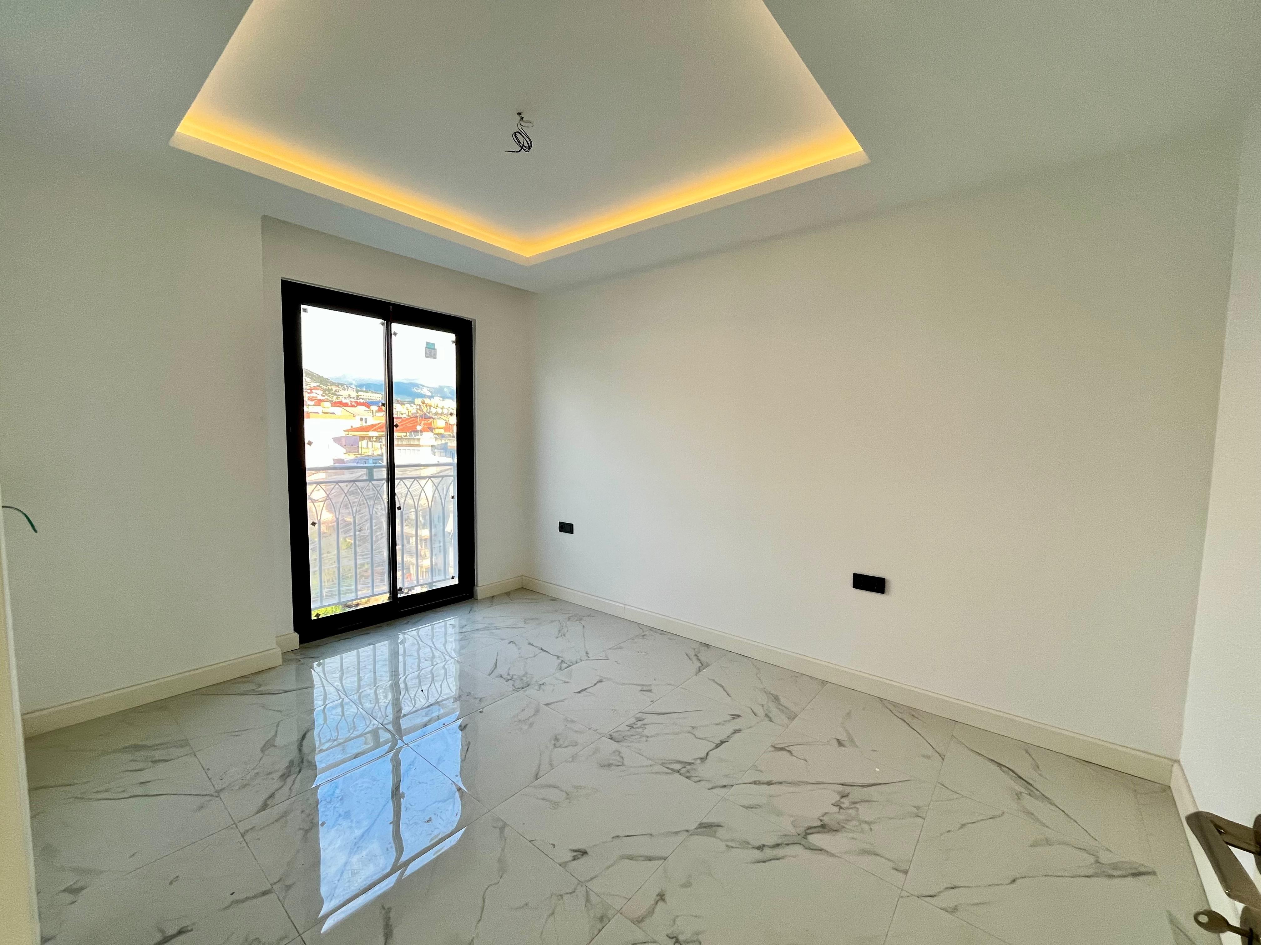 2+1 apartment with a view in the center of Alanya, Cleopatra Beach area