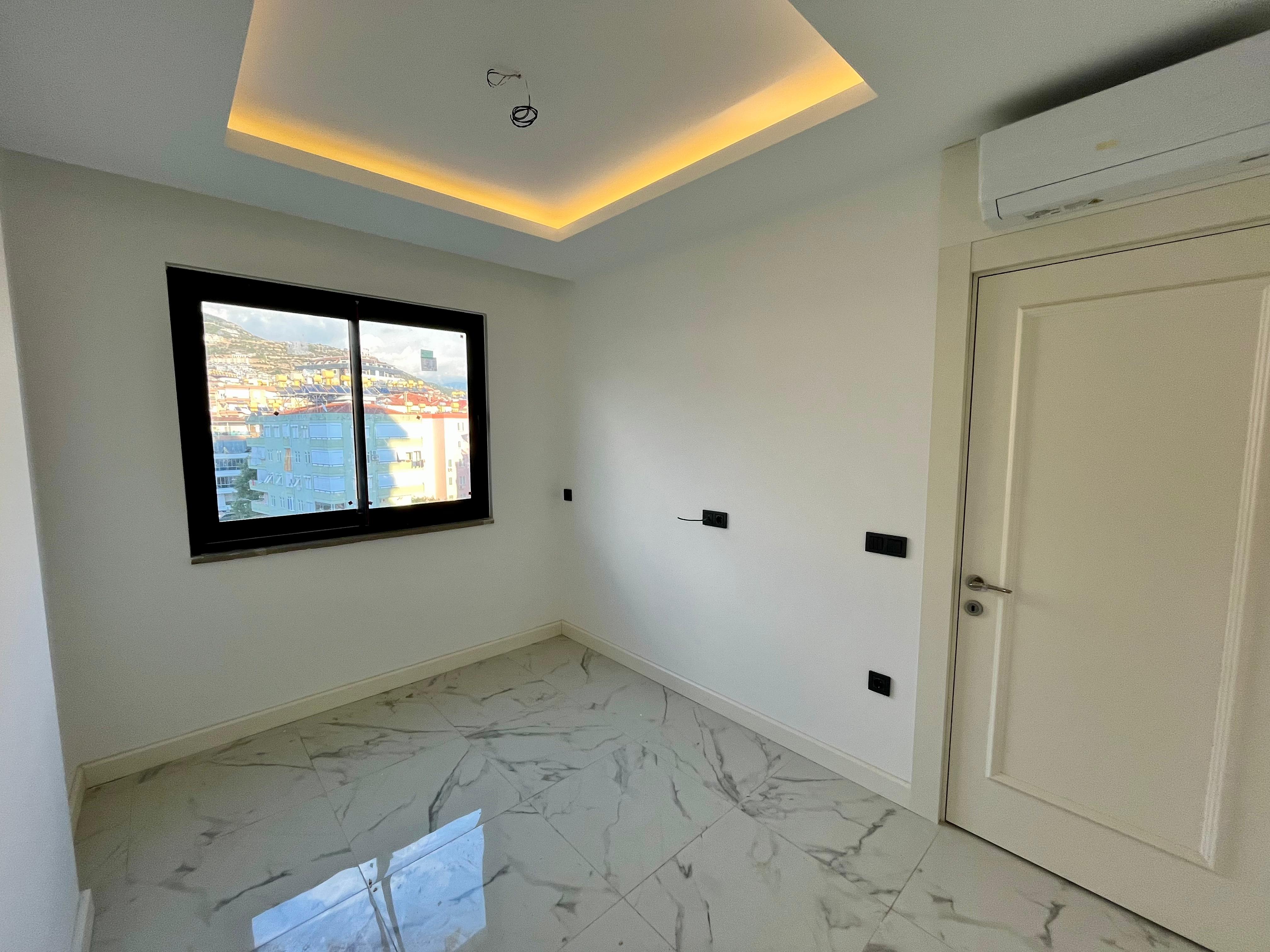 2+1 apartment with a view in the center of Alanya, Cleopatra Beach area