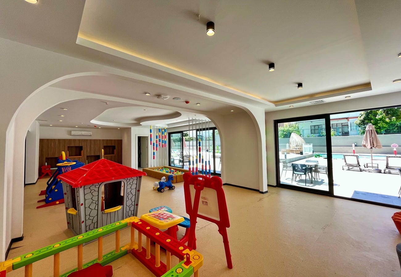 2+1 apartment with a view in the center of Alanya, Cleopatra Beach area