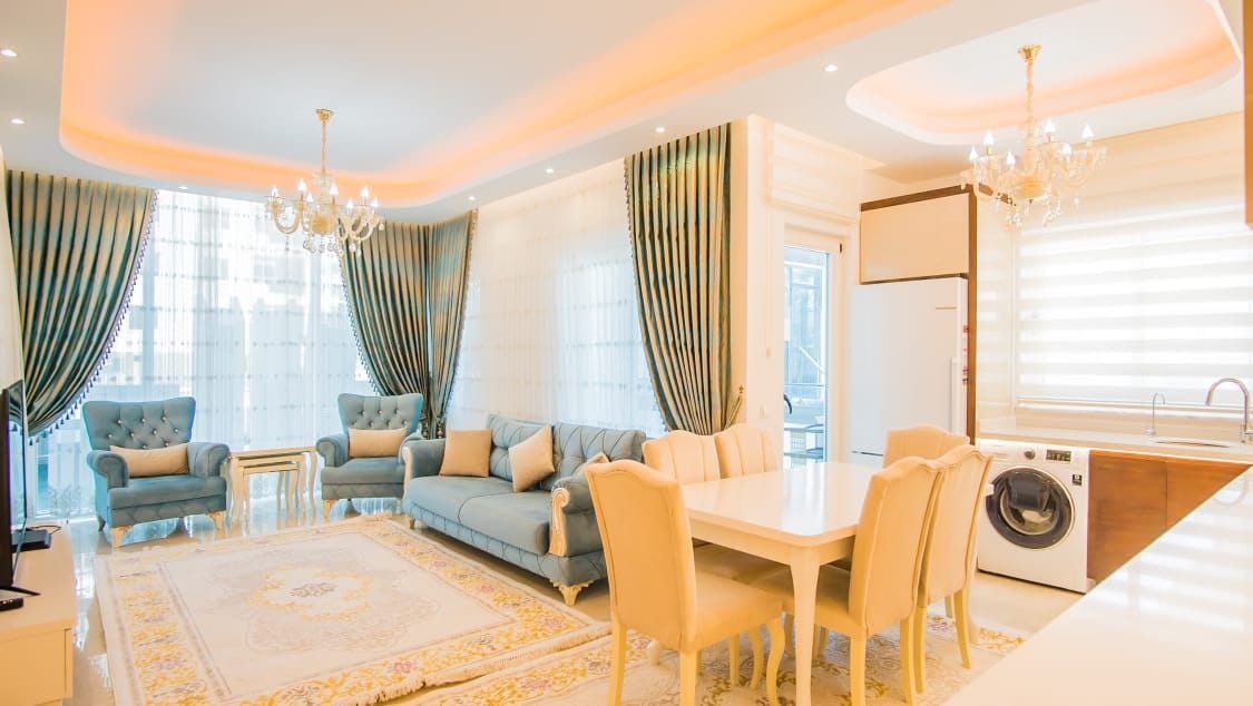 Меблированная квартира 2+1 132 м² в Махмутларе - продажа от собственника