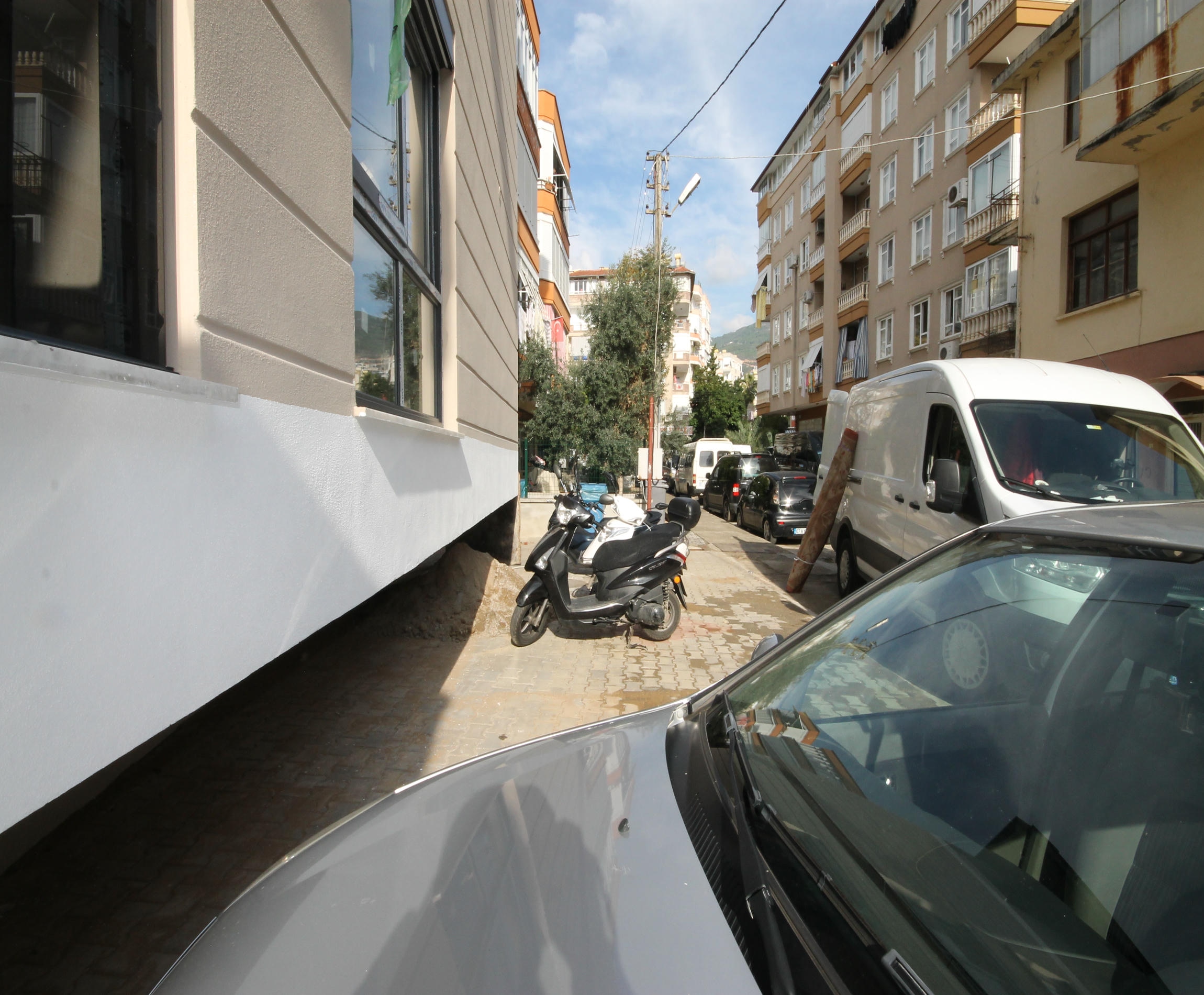 Alanya'nın merkezinde, Kleopatra bölgesinde, denize 500 metre mesafede 2+1 daireler.