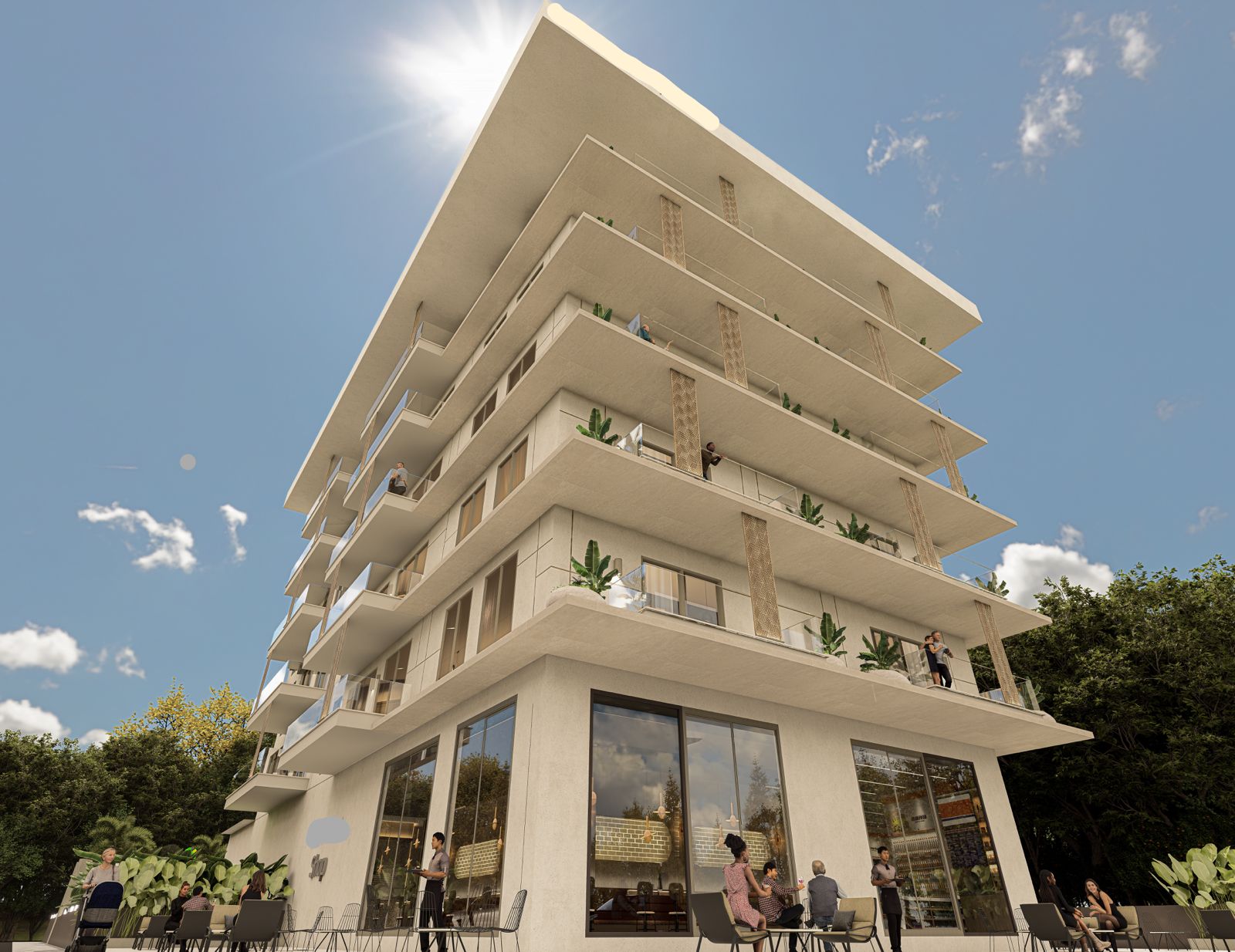 Alanya'nın merkezinde, Kleopatra bölgesinde, müteahhitin yeni projesi - 175 metre