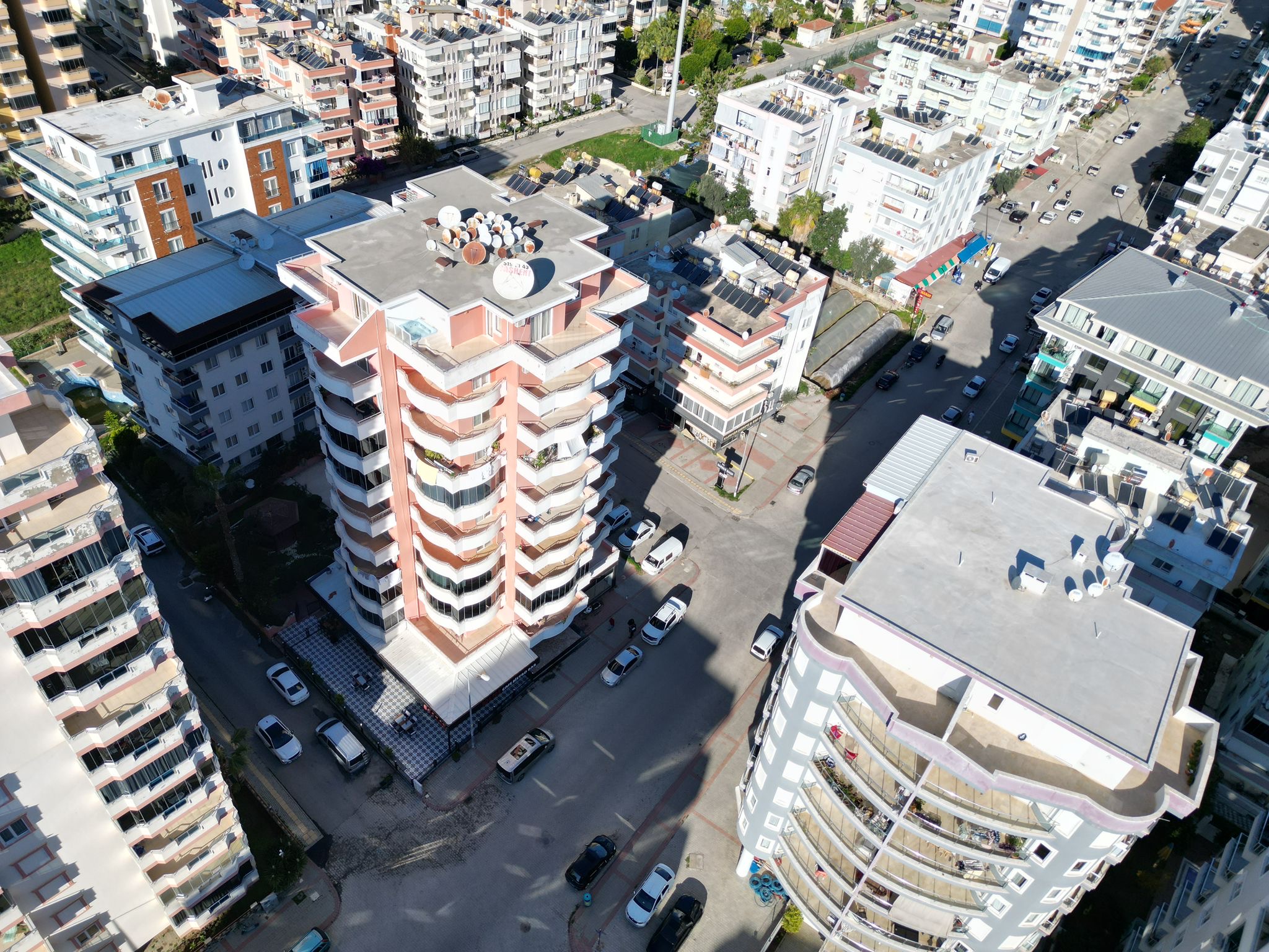 Квартира 2+1 в Алании, район Махмутлар - с мебелью и видом на море