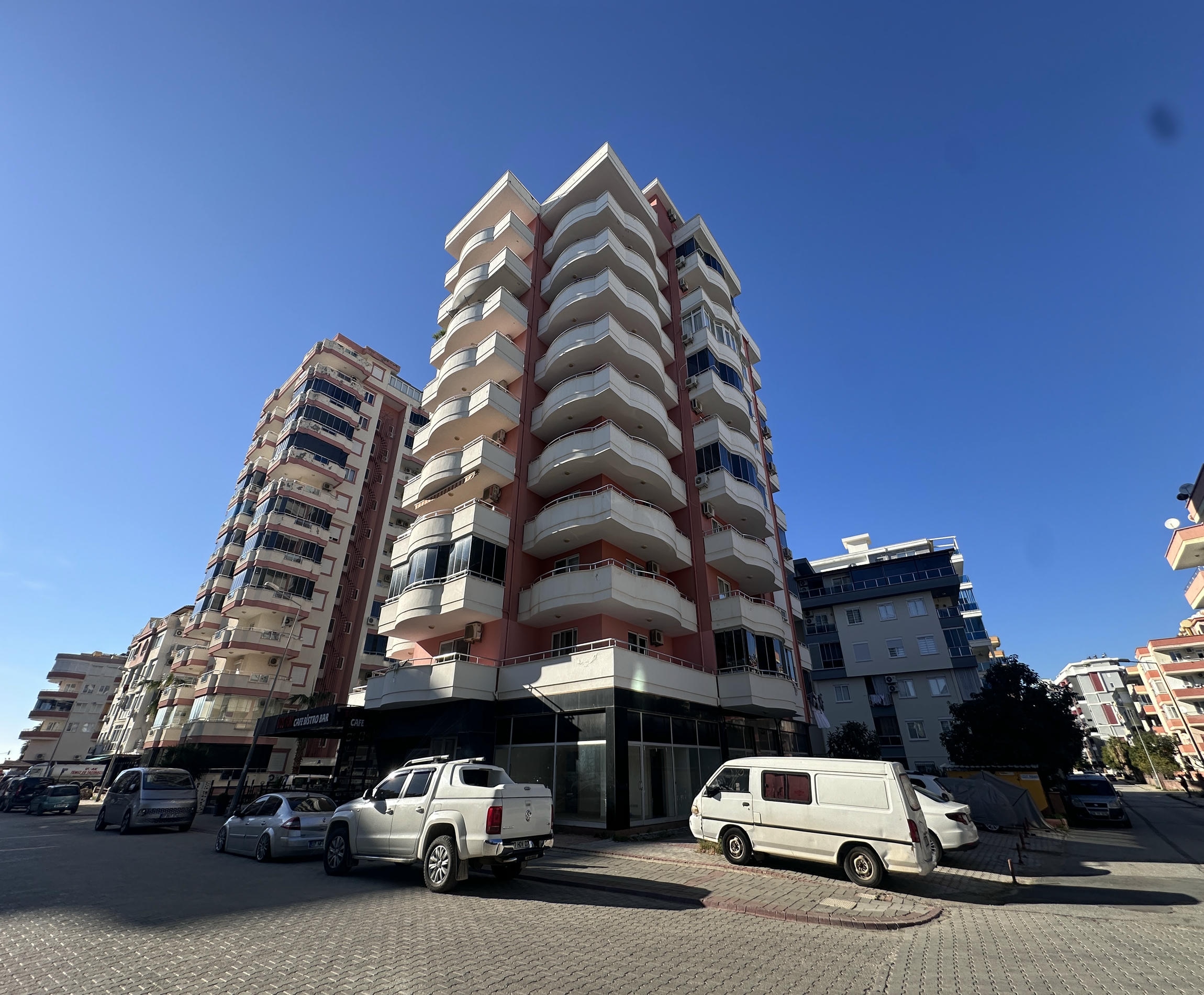 Квартира 2+1 в Алании, район Махмутлар - с мебелью и видом на море