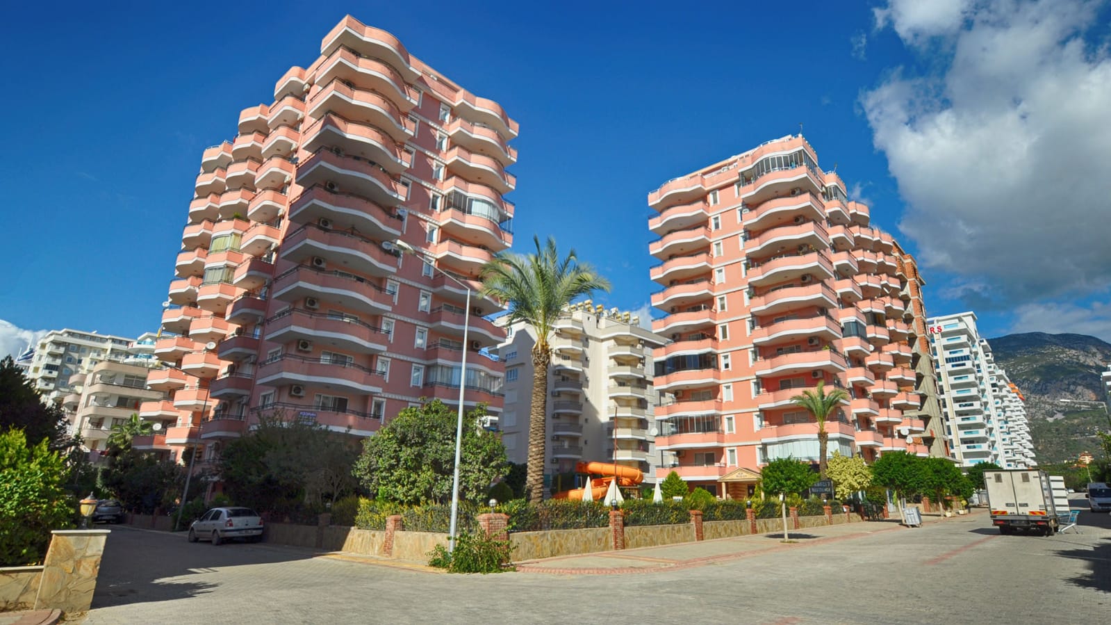 Квартира 2+1 с мебелью и видом на море - центр Махмутлара