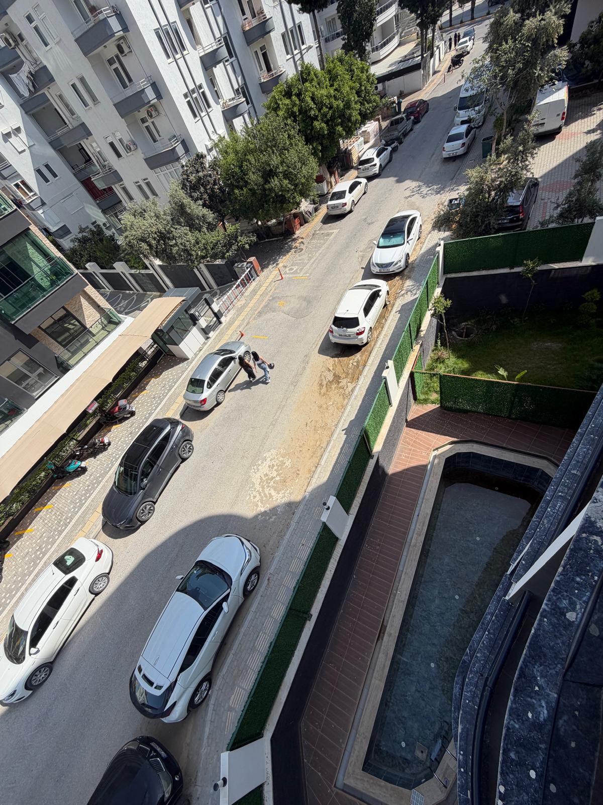 Alanya'nın merkezinde, Kleopatra Plajı bölgesinde 2+1 daire - kısa süreli kiralamaya izin verilir.
