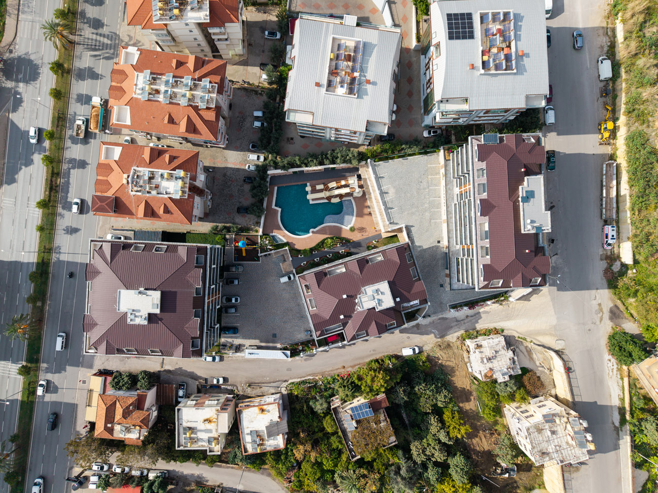 A three-room apartment in the center of Alanya - a new property in a comfort-class residence