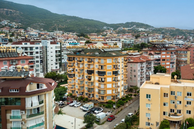 Квартира 2+1 100 м² в центре Алании – с новой мебелью, 800 м до пляжа Клеопатра