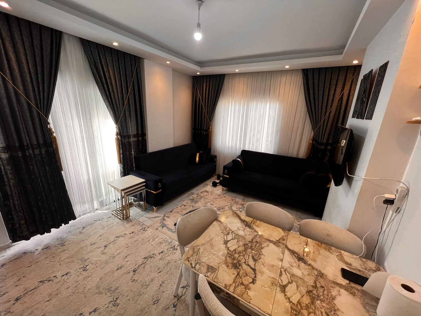 Квартира 2+1 85 м² в центре Алании - подходит под гражданство и ВНЖ