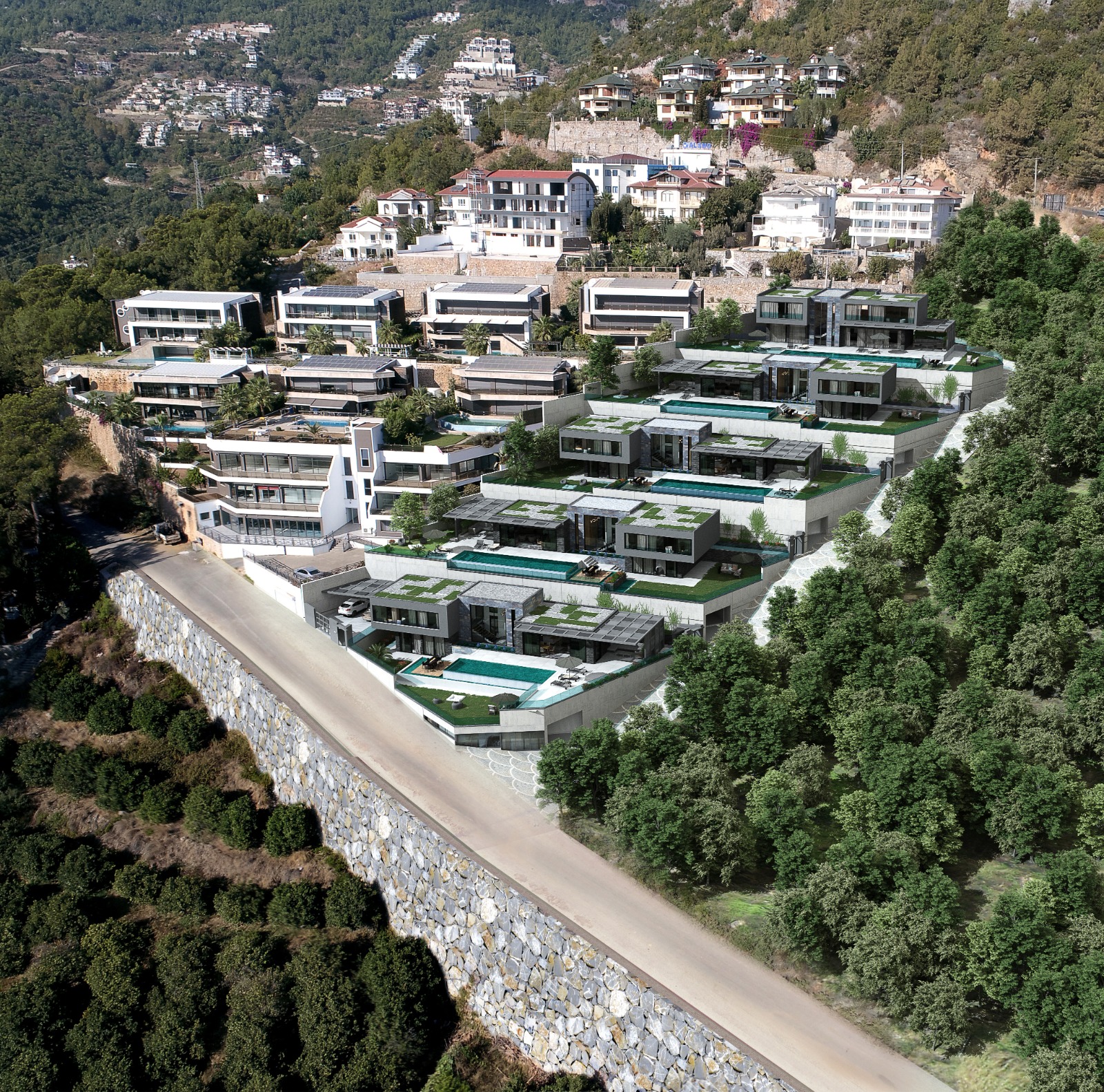 Alanya'da lüks özel villalar