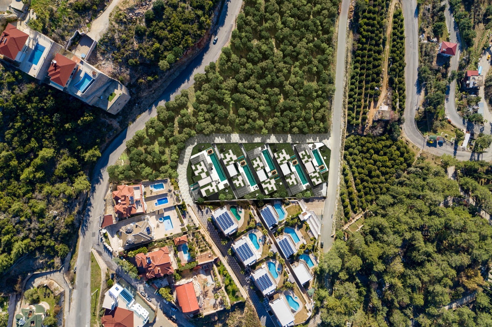 Alanya'da lüks özel villalar