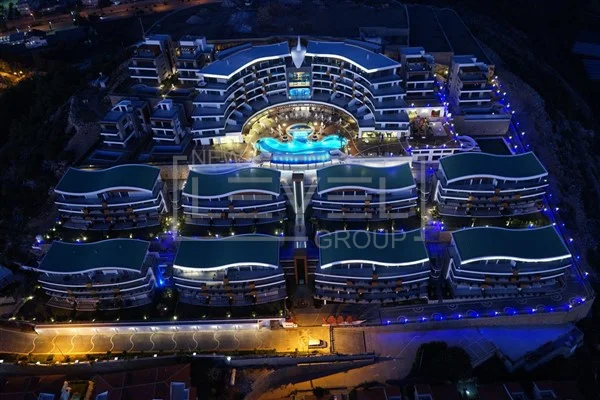 Апартаменты 1+1 с видом на море в Конаклы - формат отеля 5★, краткосрочная аренда, подходит под ВНЖ