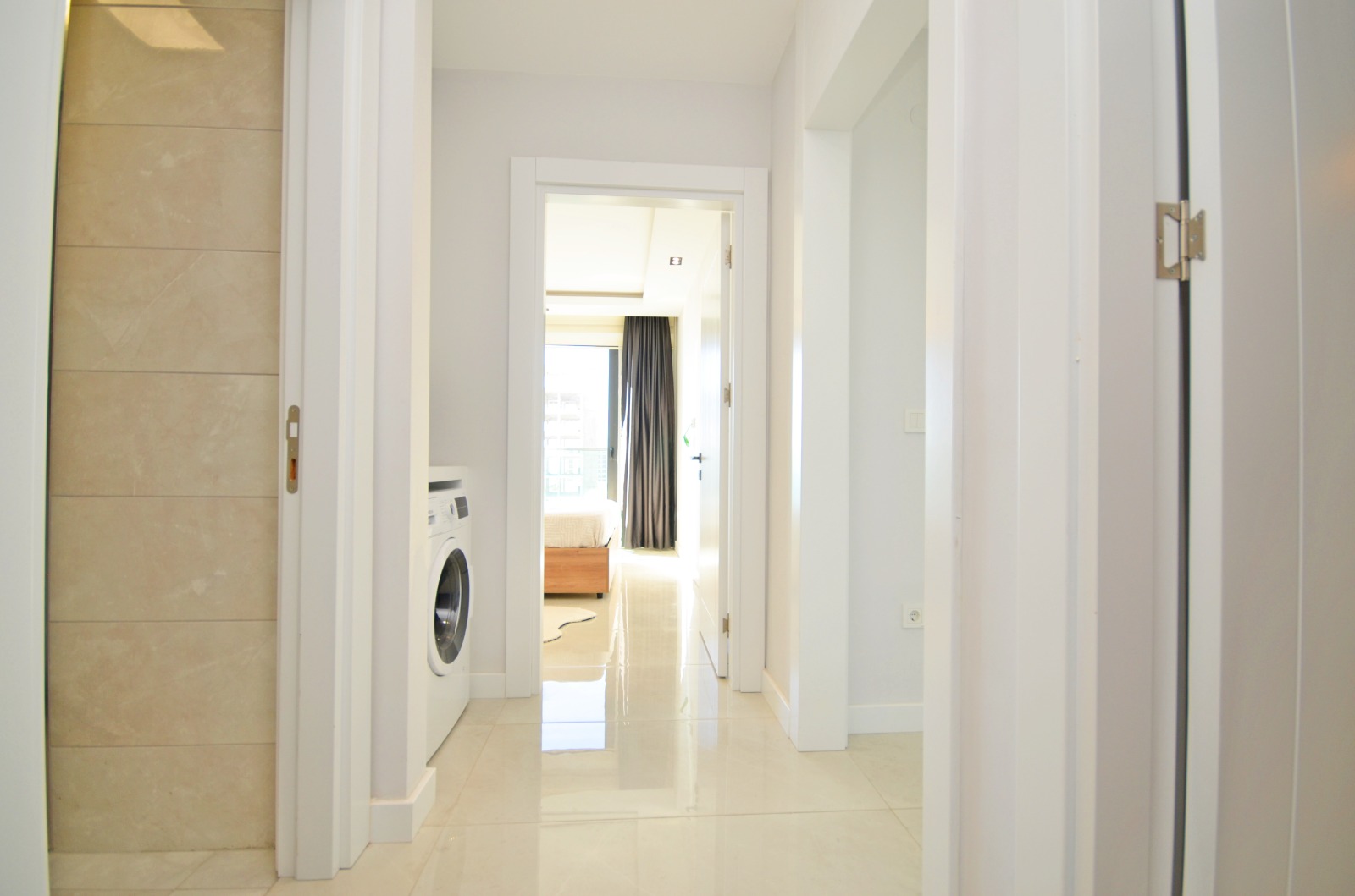 A 2-bedroom apartment on the first line in Mahmutlar – sea view, heated floors, from the owner