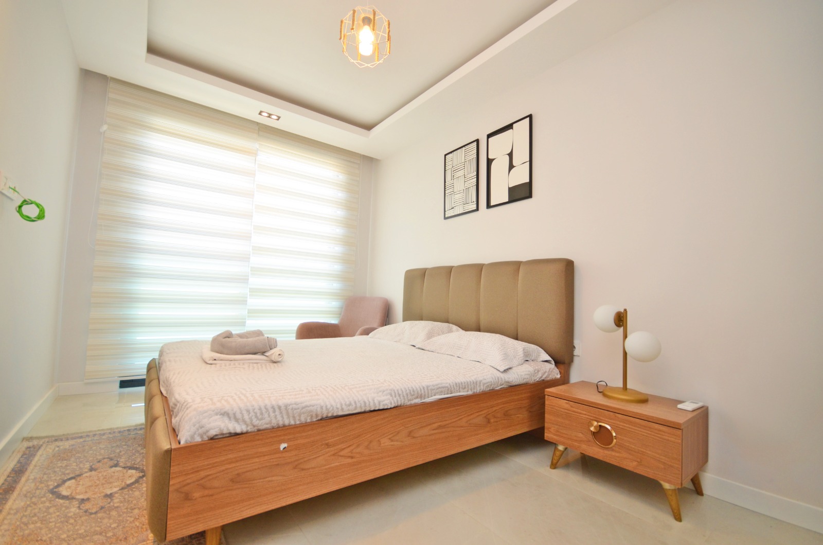 A 2-bedroom apartment on the first line in Mahmutlar – sea view, heated floors, from the owner