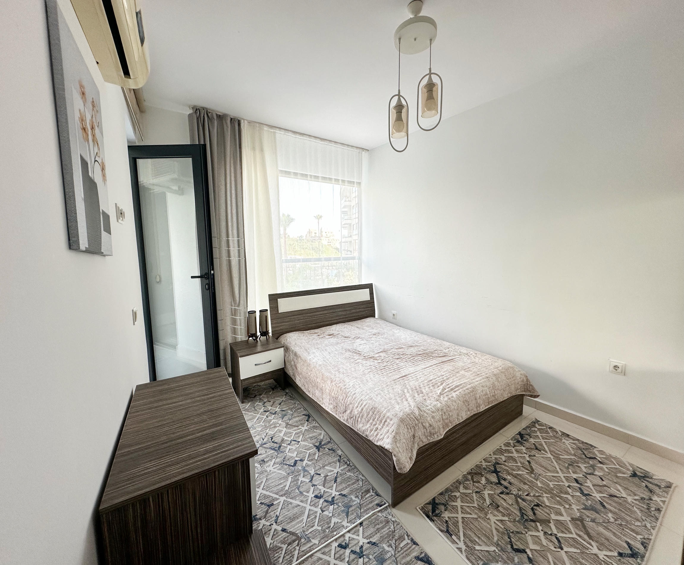 Kestel'de 1+1 daire – eşyalı, harika fiyat