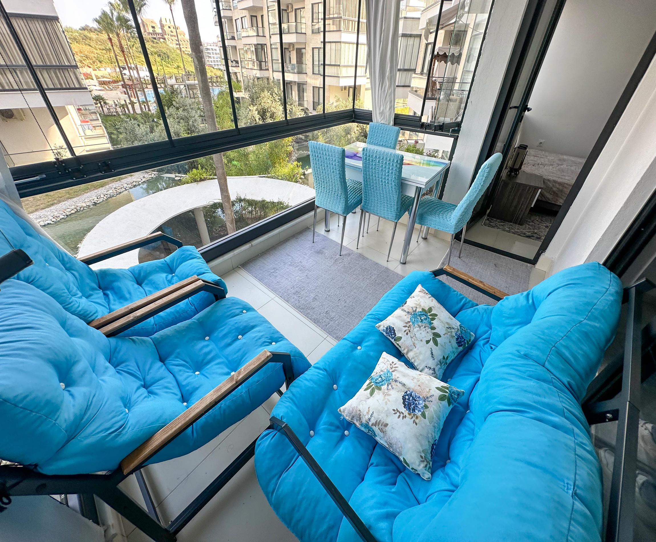 Kestel'de 1+1 daire – eşyalı, harika fiyat
