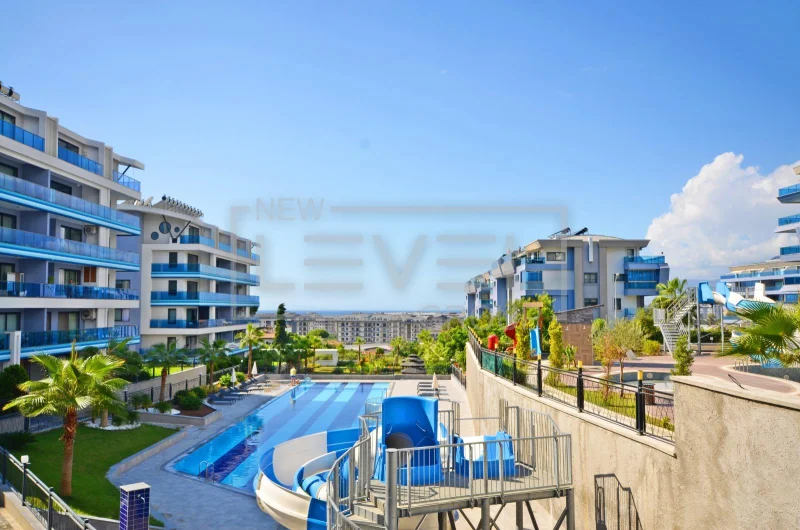 Садовый дуплекс 3+1 в Каргыджаке - собственный участок 300 м²