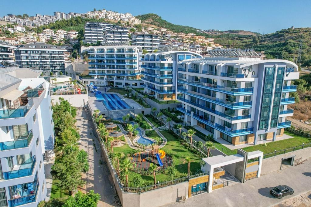 Садовый дуплекс 3+1 в Каргыджаке - собственный участок 300 м²