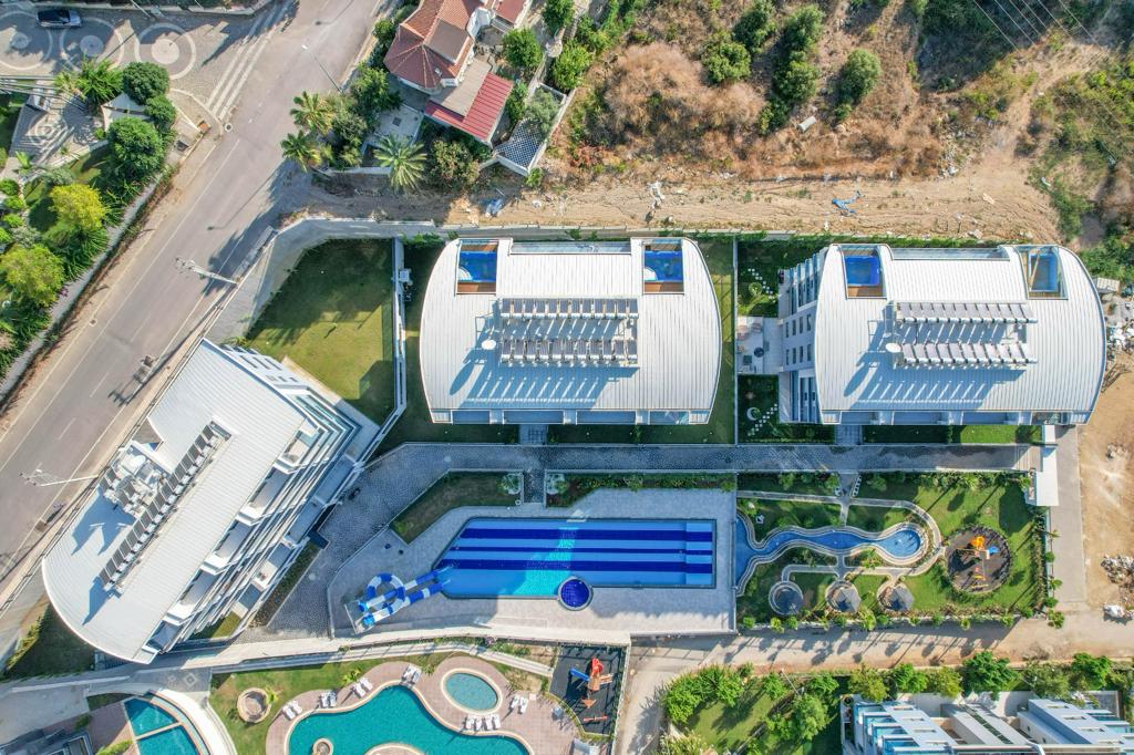 Садовый дуплекс 3+1 в Каргыджаке - собственный участок 300 м²
