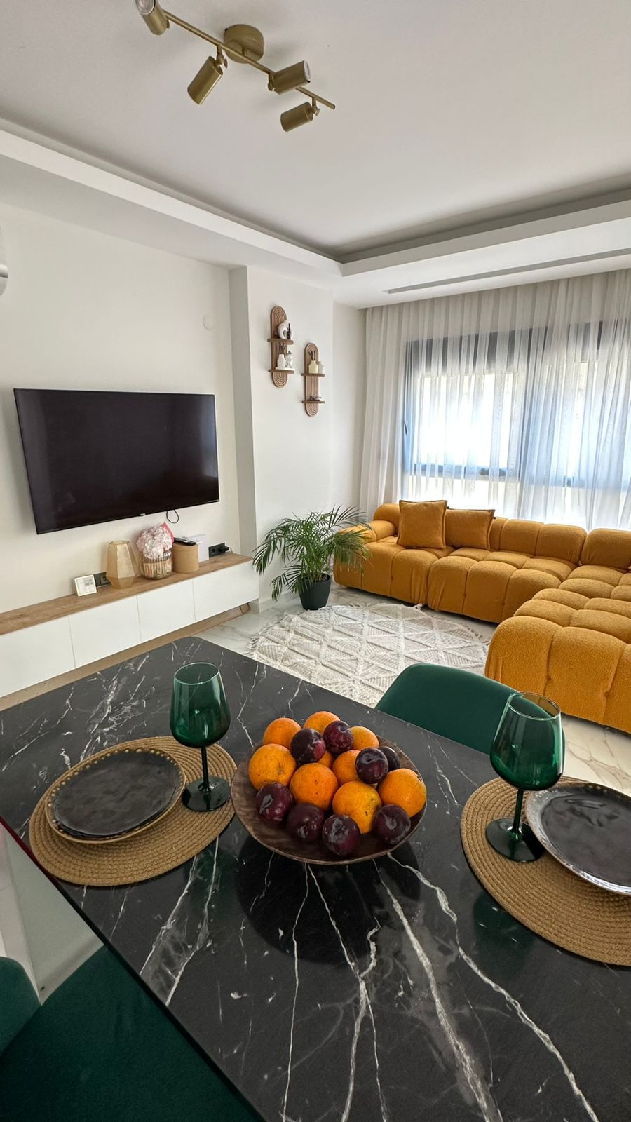 3+1 garden duplex in Kargicak - furnished directly from the owner