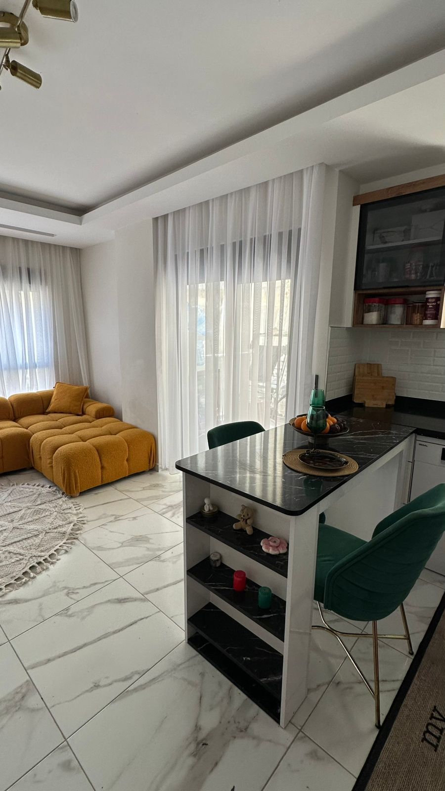 3+1 garden duplex in Kargicak - furnished directly from the owner