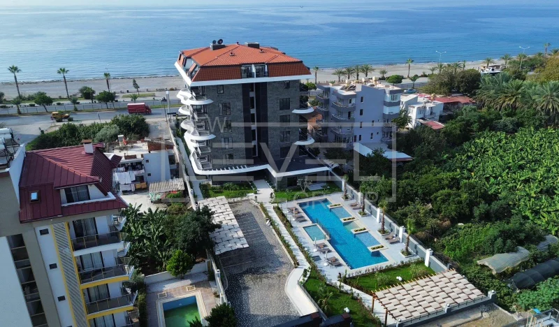 Комплекс с бассейном: квартира 1+1 в продаже в Кестеле, Алания, Турция — New Level Group